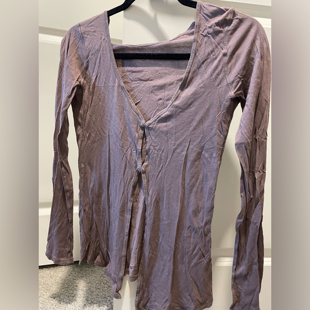 Lululemon Zen Bender Long Sleeve
Cool Cocoa